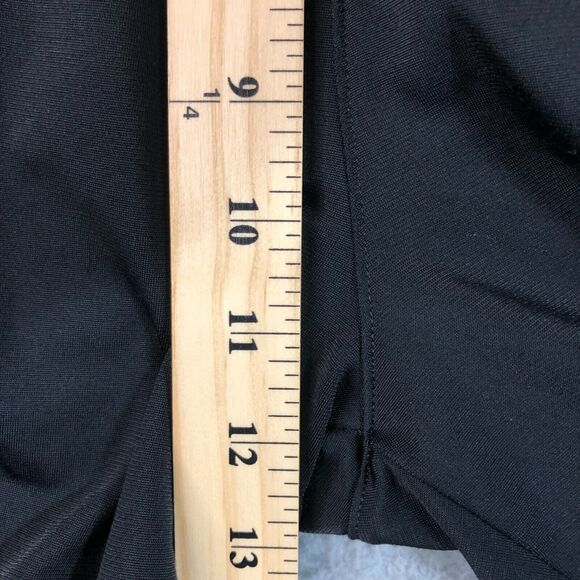 Adidas Pants Mens Medium Black Joggers Basketball Striped Sweatpants Logo - Picture 7 of 8